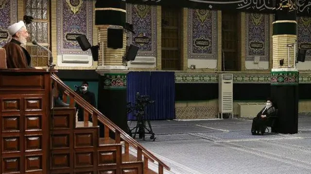 روضه خوانی کاظم صدیقی در بیت رهبری