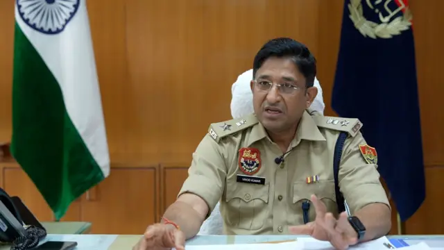 हांसी के एसपी विनोद कुमार 