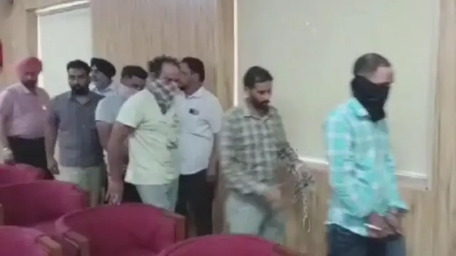 ਪੰਜਾਬ ਪੁਲਿਸ ਵੱਲੋਂ ਕਾਬੂ ਕੀਤੇ ਗਏ ਮੁਲਜ਼ਮ