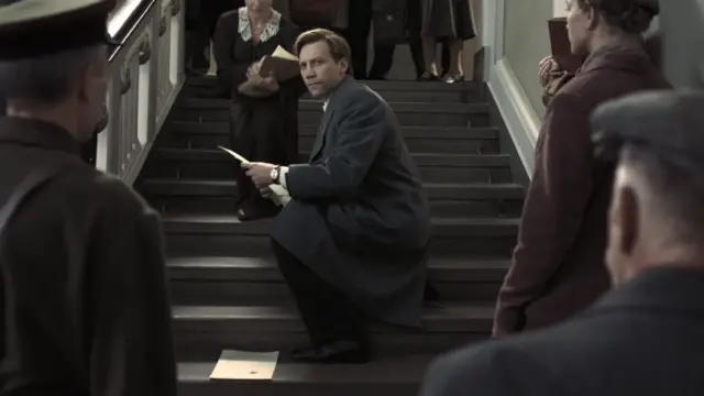 Escena de la película "Dos fiscales"