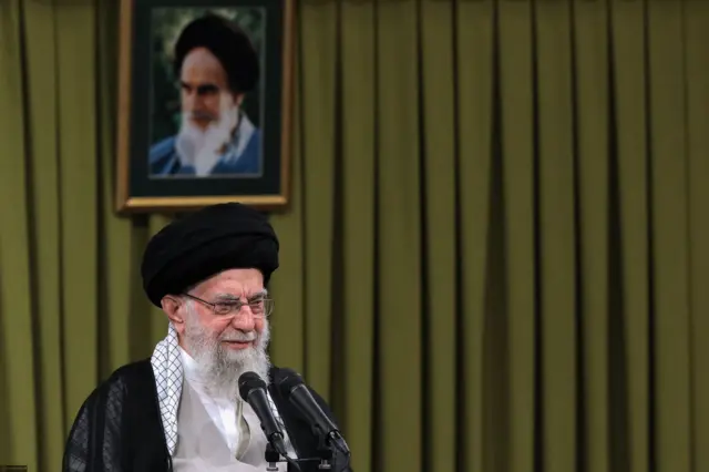  سخنرانی روز سه‌شنبه خامنه‌ای به مناسبت «عید غدیر خم» برگزار شده بود