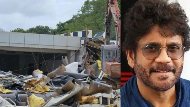 நாகார்ஜுனாவுக்குச் சொந்தமான கட்டடம் இடிப்பு