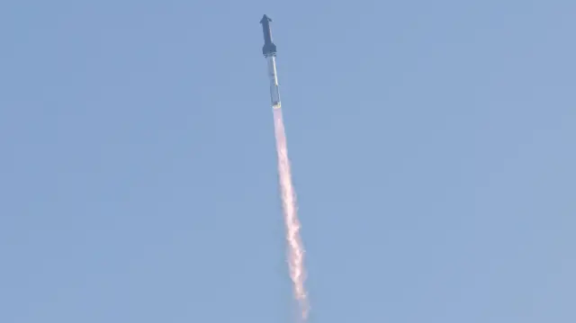Poletanje rakete Staršip iz Teksasa