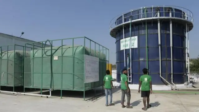 ஹைதராபாத்தில் உள்ள உயிரிவாயு ஆலை