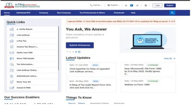 ఆదాయ పన్ను పోర్టల్