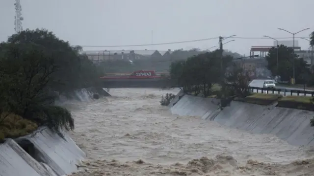 Inundaciones tras la tormenta tropical Alberto el mes pasado en San Pedro Garza García en México