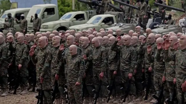 Ururka Xisbullah ee Lubnaan ayaa si weyn uga tababbaran ugana qalabaysan Xamaas.