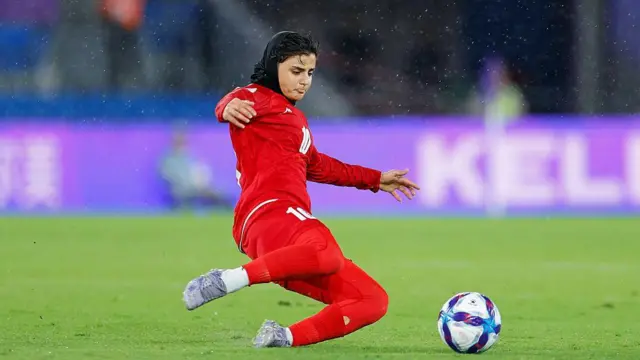 فاطمه پسندیده بازیکن تیم ملی فوتبال ایران