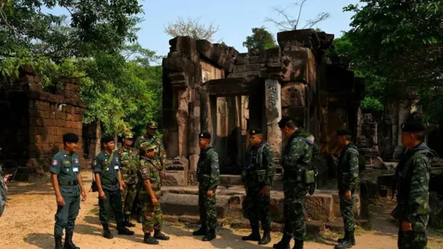 ထိုင်းနဲ့ ကမ္ဘောဒီးယား နယ်နိမိတ်က ဟိန္ဒူ ဘုရားကျောင်း