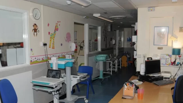 صورة من داخل وحدة الأطفال حديثي الولادة بمستشفى كاونتس أوف تشيستر