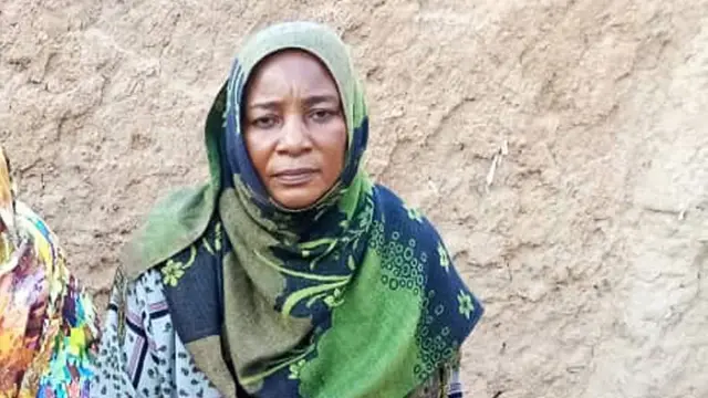 Sayda Hassan and her family 