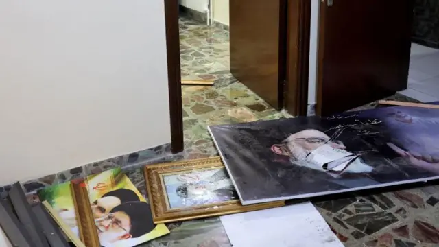 دفاتر خالی شده حزب الله در سوریه