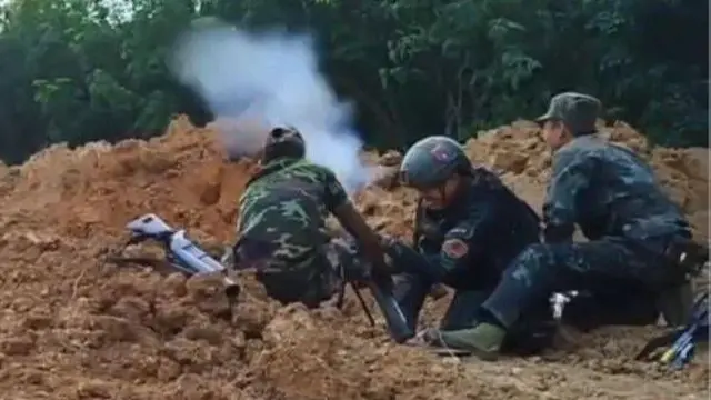 ကျိုက်ထိုက စစ်တပ်အခြေချနေရာတွေ တိုက်ခိုက်ခံရ