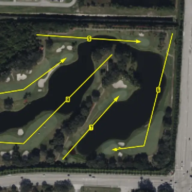 দ্য ট্রাম্প ইন্টারন্যাশনাল গলফ ক্লাবের নকশা