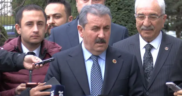 Destici bugün "BBP 81 ilde kendi ismi ve logosuyla seçime katılacak" dedi