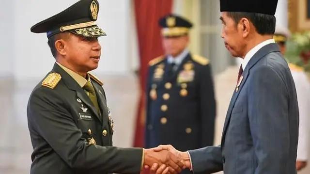 Agus Subiyanto dan Joko Widodo