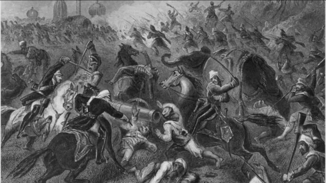  भारतीय सैनिकों ने 1857 में अंग्रेज़ों के ख़िलाफ़ बग़ावत कर दी थी