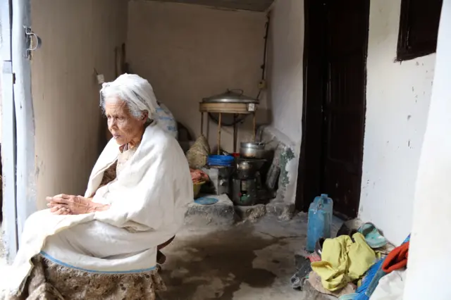 Bà Meseret chỉ ăn một bữa một ngày và thậm chí không phải ngày nào cũng vậy