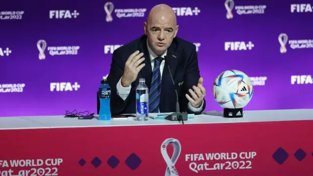 Ђани Инфантино, Светско првенство у Катару 