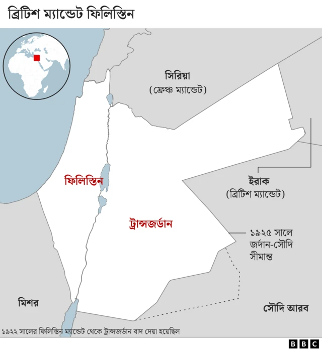 ইসরায়েল ফিলিস্তিন ম্যাপ