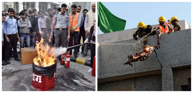 আপৎকালীন মহড়ায় আগুন নেভানো থেকে নাগরকিদের উদ্ধার - সব কিছুরই মহড়া হবে - ফাইল ছবি