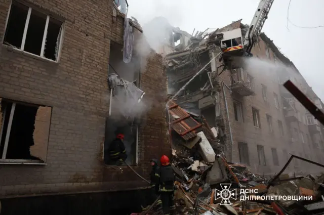 Рятувальні роботи в Кривому Розі