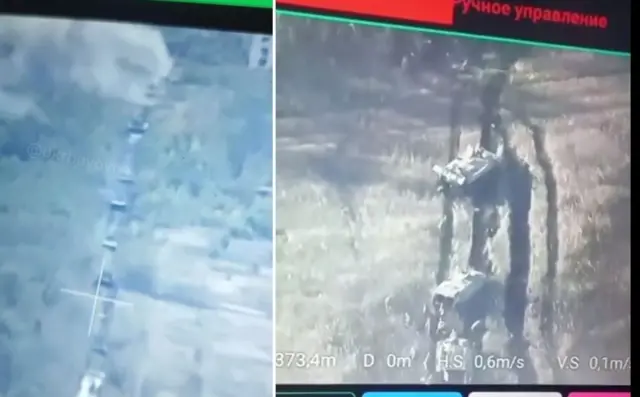 Російські колони 10 жовтня 