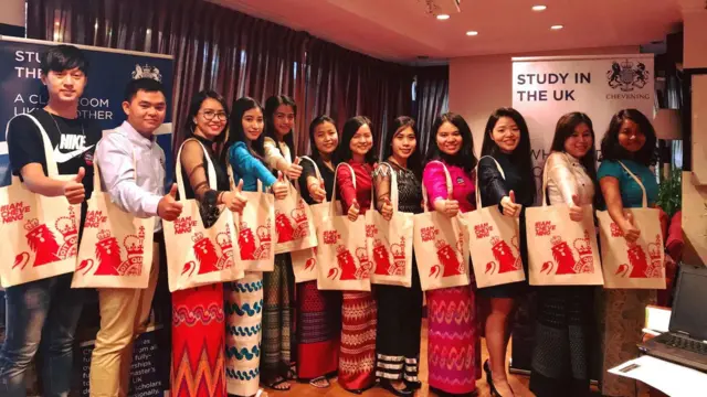 ချီးဗနင်းပညာသင်ဆုရရှိခဲ့တဲ့ ကျောင်းသားဟောင်းတွေ