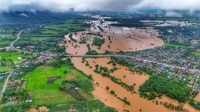 แม่น้ำอิง ก่อนลงแม่น้ำโขง อ.เชียงของ จ.เชียงราย