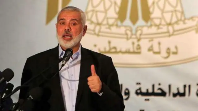 হামাস নেতা ইসমাইল হানিয়াহ