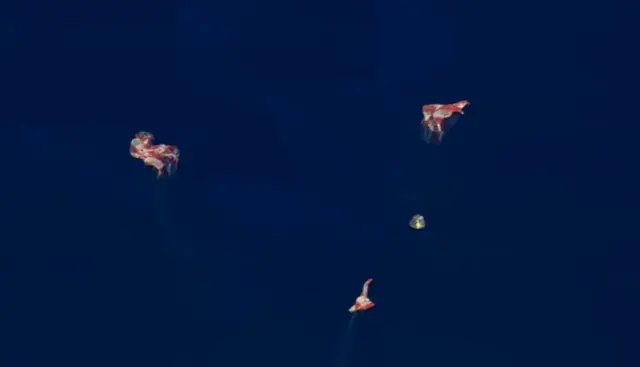 ஆர்டெமிஸ்-2, ஸ்ப்லாஷ்டவுன்