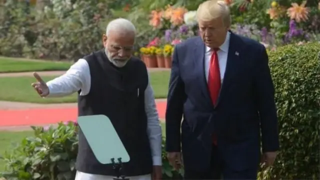 ਨਰਿੰਦਰ ਮੋਦੀ ਅਤ ਡੌਨਲਡ ਟਰੰਪ 