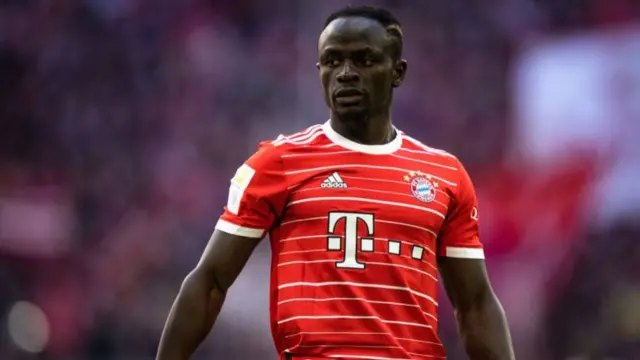 Sadio Mane akiwa Bayern
