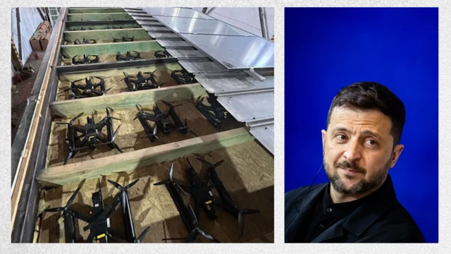 Tổng thống Ukraine Volodymyr Zelensky là người trực tiếp giám sát chiến dịch