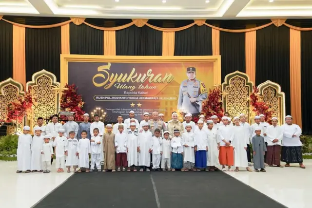 Kapolda Kalsel hidup mewah