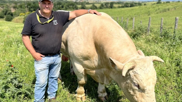 كلاوديو لوتيري، الذي يمتلك مزرعة عائلية متوارثة منذ أربعة أجيال، وتقع بالقرب من روما