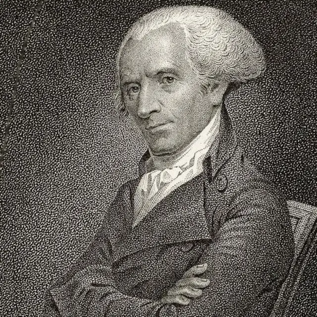 Retrato de época Elbridge Gerry.  