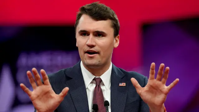 El fundador y presidente de Turning Point USA, Charlie Kirk, habla en la Conferencia de Acción Política Conservadora (CPAC) en National Harbor en Oxon Hill, Maryland, EE. UU., el 28 de febrero de 2019.