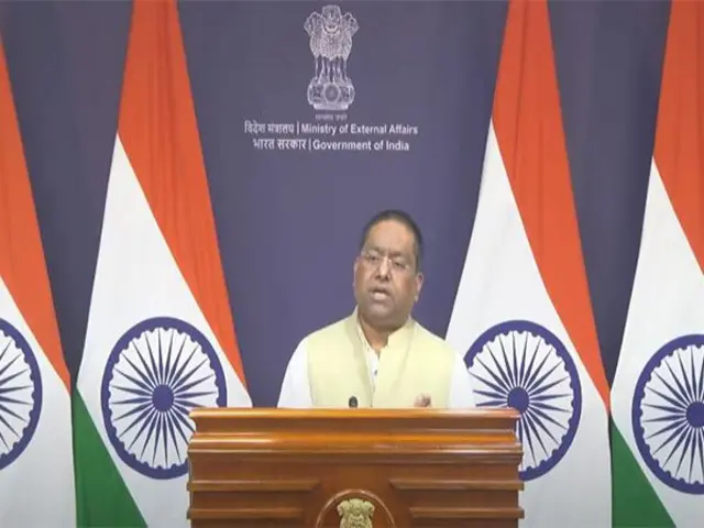 বৃহস্পতিবারের প্রেস ব্রিফিং-এ রণধীর জয়সওয়াল