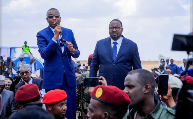 Raisul wasaare Xamse iyo hogaamiyaha mamulka SSC Khaatuma