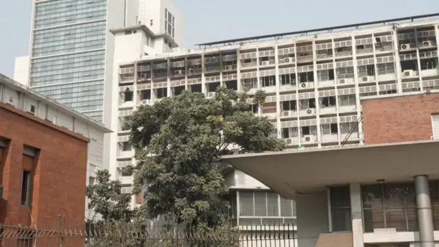 সচিবালয়ের একটি ভবনের ছবি