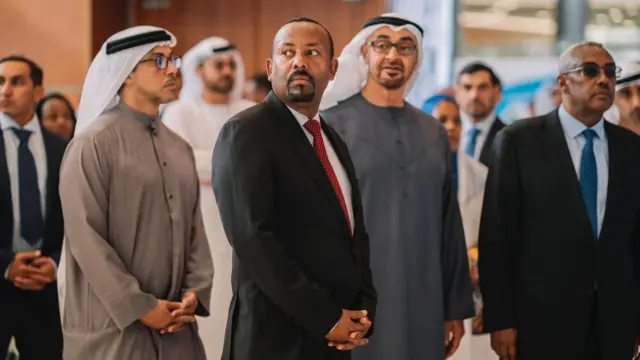 የኢትዮጵያ እና የአረብ ኤሜሬቶች መሪዎች 