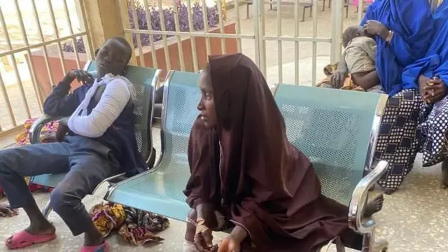 Aworan awọn eeyan to wa ni ile iwosan