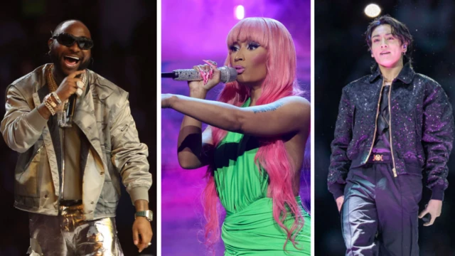 Davido, Nicki Minaj and JungKook