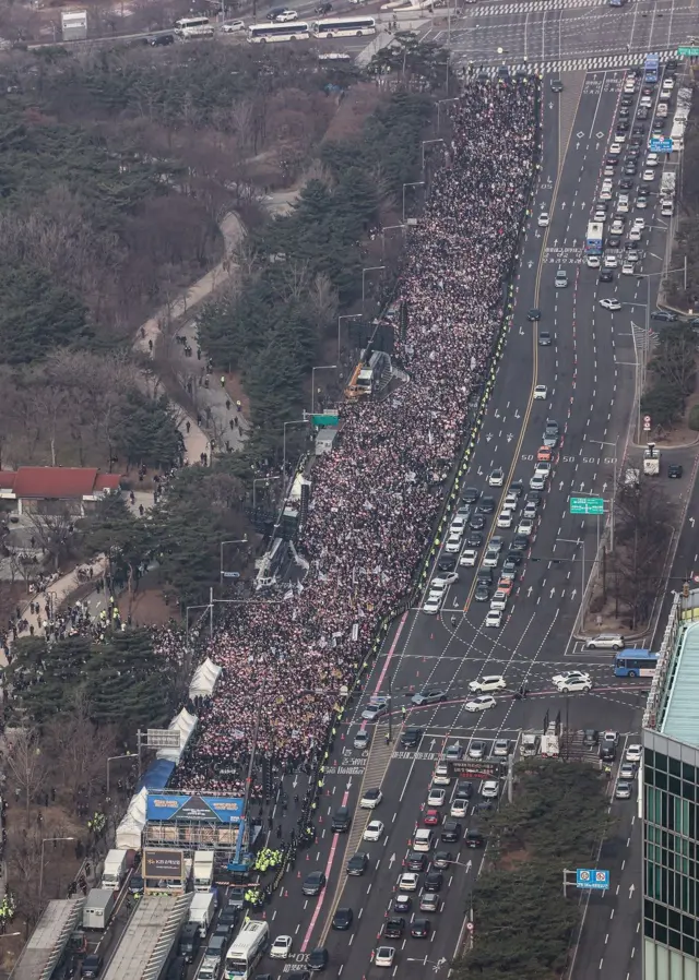 의대 증원 반대 집회 현장
