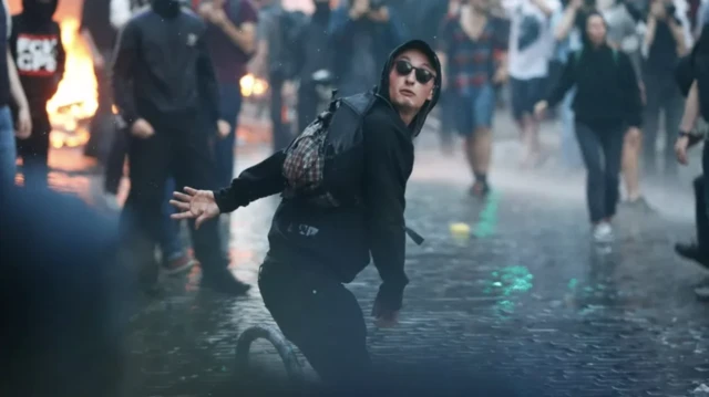There were fierce clashes between protestors and riot police during the 2017 summit in Hamburg