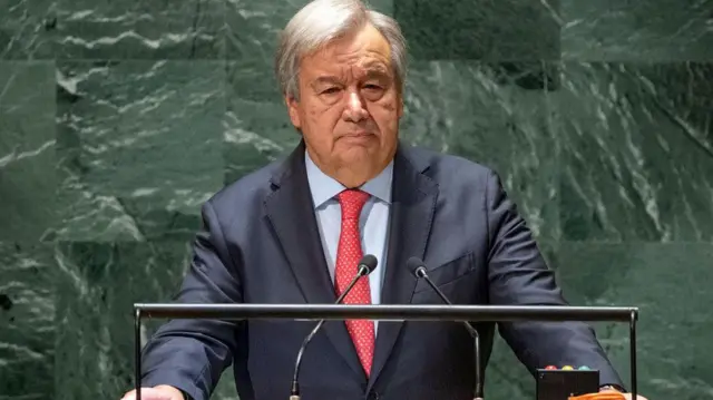 ကုလအထွေထွေအတွင်းရေးမှူးချုပ် အန်တိုနီယိုဂူတားရက်စ်