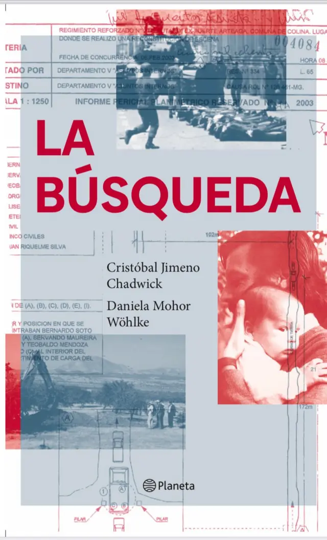 Portada del libro "La búsqueda"