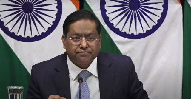 ভারতের পররাষ্ট্র মন্ত্রণালয়ের মুখপাত্র রণধীর জয়সওয়াল