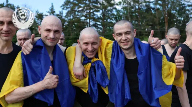 Військовополонені в прапорах